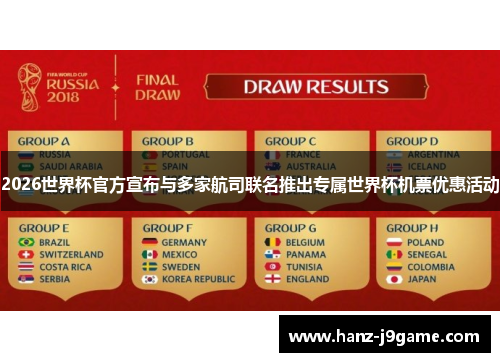 2026世界杯官方宣布与多家航司联名推出专属世界杯机票优惠活动 2026世界杯官方宣布与多家航司联名推出专属世界杯机票优惠活动