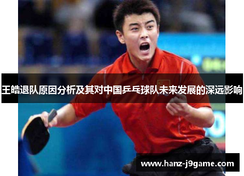 王皓退队原因分析及其对中国乒乓球队未来发展的深远影响